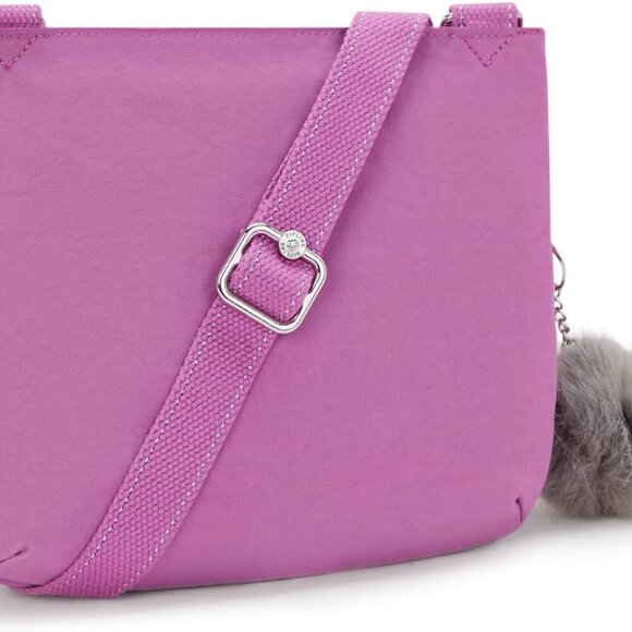 Sleek Round Emmylou Crossbody Bag in Playful Pink - Perfect for Essentials - Picture 6 of 7